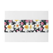 Elegantiepatroon met narcosemiddelen uitnodigingen wikkel (Achterkant Voorbeeld)