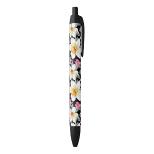 Elegantiepatroon met narcosemiddelen zwarte inkt pen