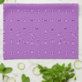 Elegantly Trippy Lines and Shapes Pattern Theedoek