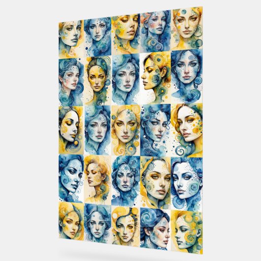 Eleganz 1 Acryl Teken Acryl Bord (Hoek)