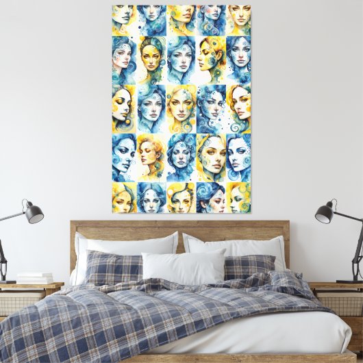 Eleganz 1 Canvas (Insitu (Slaapkamer))