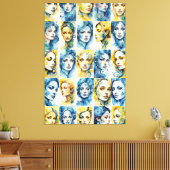 Eleganz 1 Canvas Afdruk (Insitu (Woonkamer))