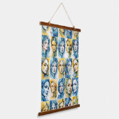 Eleganz 1 hangend wandkleed (Gebogen)