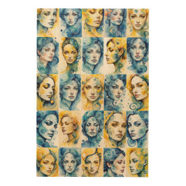 Eleganz 1 houten muur kunst