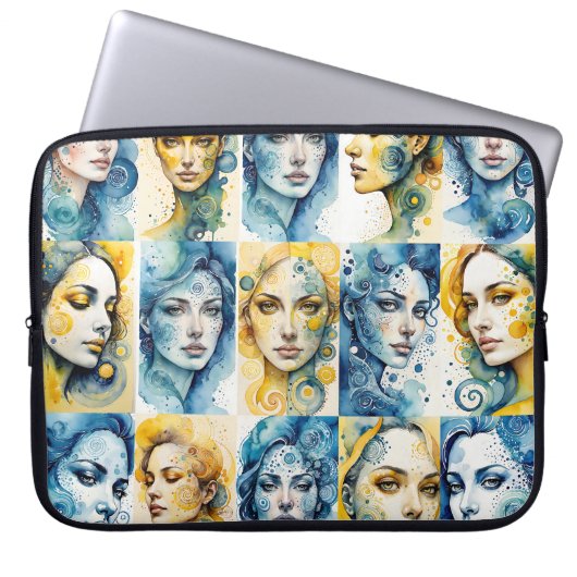 Eleganz 1-laptop Hoesje Laptop Sleeve (Voorkant)