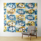 Eleganz 1 wandtapijt wandkleed (In Situ (horizontaal))