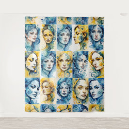 Eleganz 1 wandtapijt wandkleed