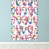 Eleganz 2 canvas afdruk (Insitu (Houten vloer))