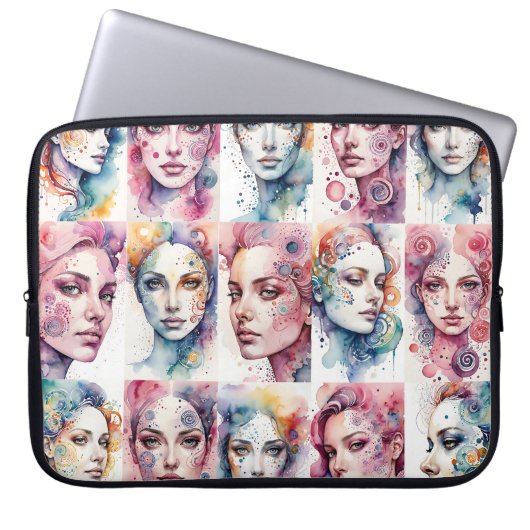 Eleganz 2-laptop Hoesje Laptop Sleeve (Voorkant)