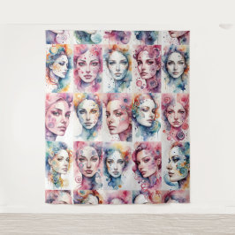 Eleganz 2 wandtapijt wandkleed