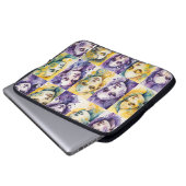 Eleganz 3-laptop Hoesje Laptop Sleeve (Voorkant onderkant)