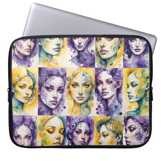 Eleganz 3-laptop Hoesje Laptop Sleeve (Voorkant)