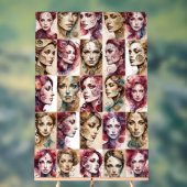 Eleganz 4 Acryl Teken Bord (Neutraal)