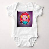 Elegastisch, Schattigee Baby Romper (Voorkant)