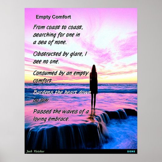 Elege Troost Poster (Voorkant)