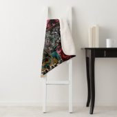 Elegent Abstract MARBLE Patroon Sherpa Deken (In situ)