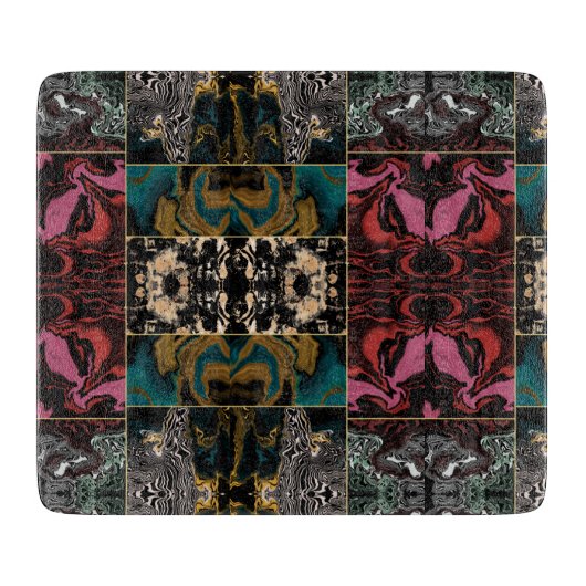 Elegent Abstract MARBLE Pattern Snijplank (Voorkant)