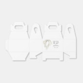 Elegent Bow Ze bindt het knoop Vrijgezellenfeest Bedankdoosjes (Uitgevouwen)