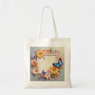 Elegent Butterfly-thema Winkeltassen, Cadeaukaart Tote Bag