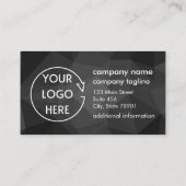 Elegent instant duurzaam goedkopere visitekaartjes (Achterkant)