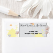 Elegent modren dazie flower etiket (Insitu)