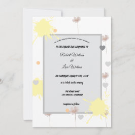 Elegent modren dazie flower kaart