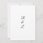 Elegent modren dazie flower kaart (Achterkant)