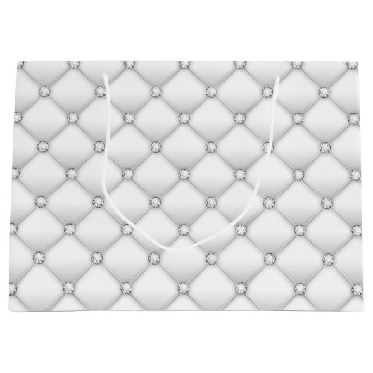 Elegent White Diamond Groot Cadeauzakje (Voorkant)