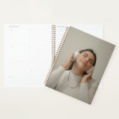 Elegente Gepersonaliseerde Aangepaste Foto Planner (Display)