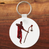 ELEGGUA DANCING BY LIZ LOZ SLEUTELHANGER (Voorkant)