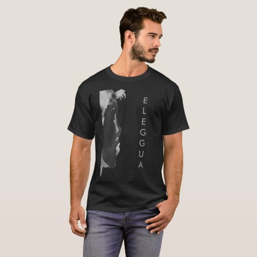ELEGGUA ENILE BY SEAN GABRIEL T-SHIRT (Voorkant volledig)