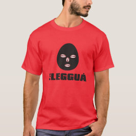 Eleggua gezicht en naam. t-shirt