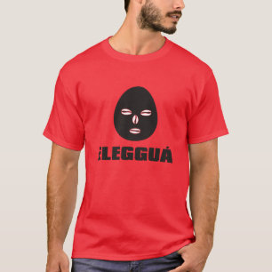 Eleggua gezicht en naam. t-shirt