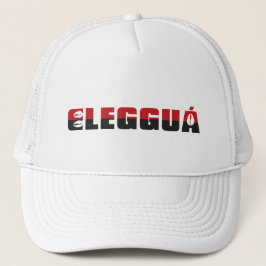Eleggua Laroye trucker hat, allemaal wit Trucker Pet