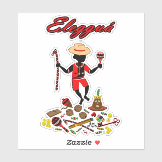 Eleggua Sticker (Vel)