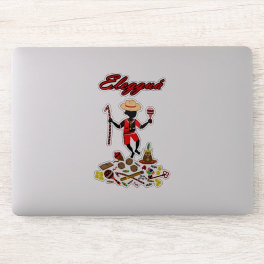 Eleggua Sticker (Computer)