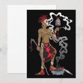 Eleggua Uitnodigingen (Voorkant / Achterkant)