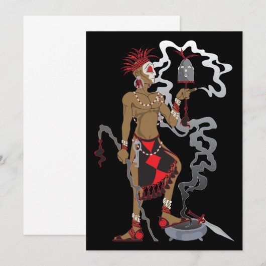 Eleggua Uitnodigingen (Voorkant / Achterkant)