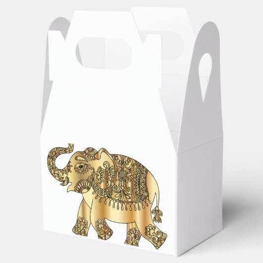 EleGifts: Schattige Olifant Favor Dozen Bedankdoosjes (Geopend)