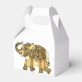 EleGifts: Schattige Olifant Favor Dozen Bedankdoosjes (Voorkant Zijde)