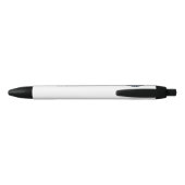 Elegnat Business Logo Corporate Giveaway Custom Zwarte Inkt Pen (Achterkant)