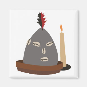 Elegua Statue Magneet