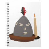 Elegua Statue Notitieboek (Voorkant)