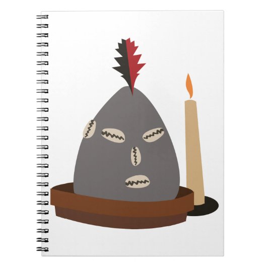 Elegua Statue Notitieboek (Voorkant)