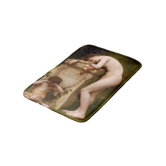 Elegy door William Adolphe Bouguereau Badmat (Gekanteld)