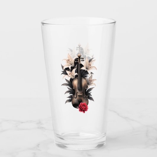 Elegy for a Fallen Song – Romantic Gothic Violin Glas (Voorkant)
