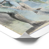 "Elegy, geschreven in a County Church-Yard", model Poster (Hoek)