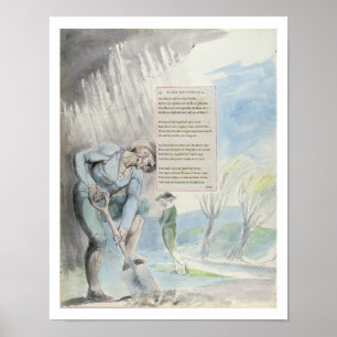 "Elegy, geschreven in a County Church-Yard", model Poster