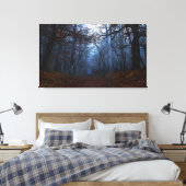 "Elegy" gewikkeld canvas (tri-paneel) Afdruk (Insitu (Slaapkamer))