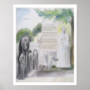 "Elegy made in a Country Church-Yard", model 1 Poster